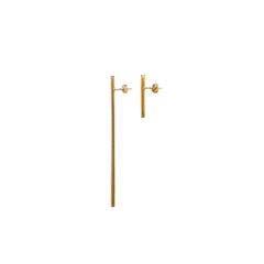 Aretes Balance Dorados