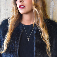 "Toreto" Necklace - Model View - DoMo Jewelry