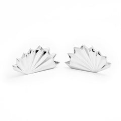 "Abanico" Earrings - Front View - DoMo Jewelry
