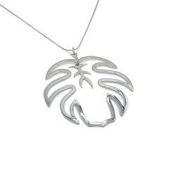 Collar Hoja Tropical XL