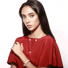 Look Garra con Perlas